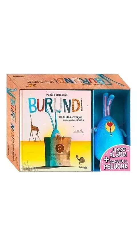 Burundi: De dudas, conejos y preguntas difíciles (Libro + Peluche)