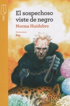 El sospechoso viste de negro