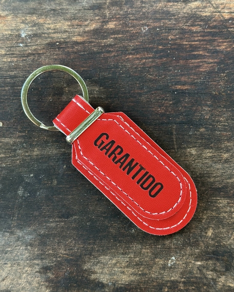 CHAVEIRO DE COURO SINTÉTICO