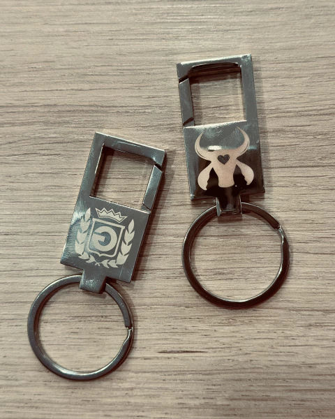 CHAVEIRO METAL MOSQUETÃO - comprar online