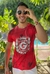CAMISA BRASÃO LANTEJOULA BABYLOOK / UNISSEX