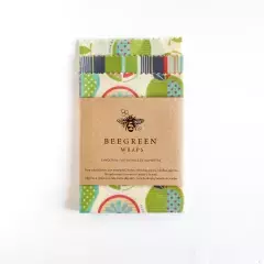Bolsas Ecológicas SMALL (100% Algodón Y Cera De Abeja) BeeGreen Wraps (3 unidades)