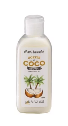Aceite De Coco NEUTRO Puro God Bless You - comprar online