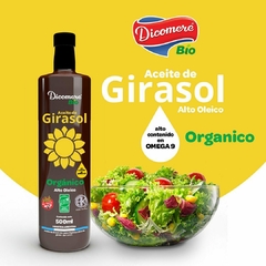 Aceite De Girasol Alto Oleico Kosher Sin Tacc Orgánico Dicomere 500ml - comprar online