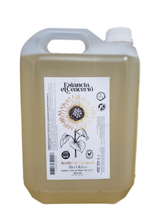 Aceite De Girasol Alto Oleico Sin Gluten Orgánico (Bidon PET) Aguara 5Lt - comprar online