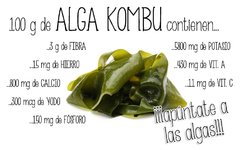 Alga Kombu Argendiet 100 Grs - comprar online