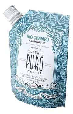 Shampoo Bio (Sachet) Sin Gluten Botik Puro 280 ml - TEMPLE ORGANICO - Tienda De Alimentos Orgánicos y Agroecológicos