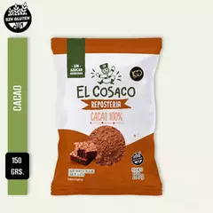 Cacao 100% Amargo Sin Gluten El cosaco 150 Grs