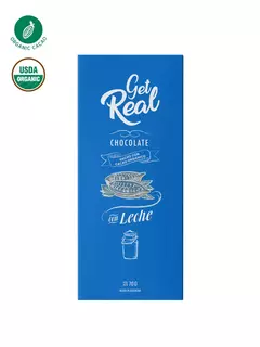 Chocolate Real Sin Conservantes Ni Aromatizantes (Opciones Veg Y Orgánicas) Get Real 70 Grs - TEMPLE ORGANICO - Tienda De Alimentos Orgánicos y Agroecológicos