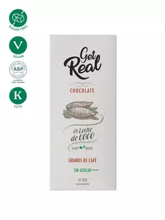 Imagen de Chocolate Real Sin Conservantes Ni Aromatizantes (Opciones Veg Y Orgánicas) Get Real 70 Grs