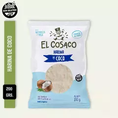 Harina De Coco Sin Gluten 100% NATURAL EL Cosaco 200 Grs