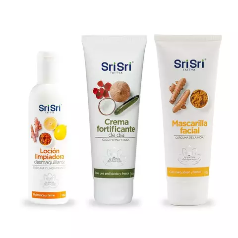 Combo Cuidado Facial Sri Sri Tattva Sin Gluten Vegano