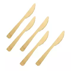 Cuchilos De Bambu Bamboo Ecológicos (5 unidades)