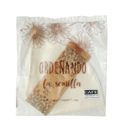 Eco Filtro De Café Reutilizable Ordeñando La Semilla (2 Unidades)