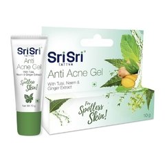Gel Anti Acné Sri Sri Tattva 10 Grs