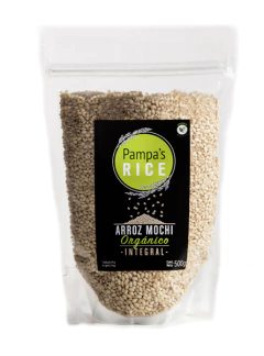 Arroz Mochi Orgánico Pampa's Organic 5Kg - TEMPLE ORGANICO - Tienda De Alimentos Orgánicos y Agroecológicos