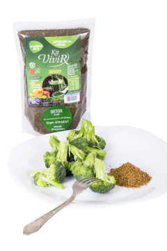 Kit Vivir PROTEINA 80%: Espirulina + Ortiga + Chia + Lino (Superalimento Proteina Ideal Para Carencias Nutricionales) 230Gr - TEMPLE ORGANICO - Tienda De Alimentos Orgánicos y Agroecológicos