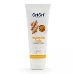 Mascara Facial Con Cúrcuma De la India Vegana Cruelty Free Sin Tacc Sri Sri Tattva 100 ml
