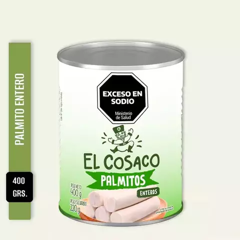 Palmitos Enteros El Cosaco 400 Grs