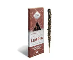 Sahumerios Línea Energía Limpia 100% Naturales Sagrada Madre (4 Varillas Extra Gruesas)