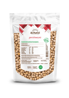 Garbanzos Agroecológicos NO GMO Schatzi 500 Gr