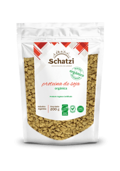 Soja Texturizada FINA Orgánica NO GMO Schatzi