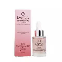 Serum Facial GLOW Con Niacinamida 10% Y Frutos Rojos Vegan Sin Gluten Laima 15 ml