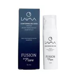 Contorno de Ojos Fusion Eye Care con Retinol, Ácido Hialurónico y Vitamina E Vegano Sin Tacc Laima 15 ml