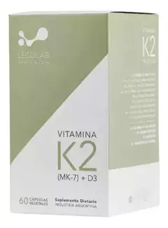Leguilab Vitamina K2 (MK+7+D3) Vegana 60 Caps - comprar online
