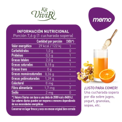Kit Vivir MEMO: Ginkgo Biloba + Resveratrol 230Gr - TEMPLE ORGANICO - Tienda De Alimentos Orgánicos y Agroecológicos