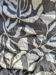 Manta Bifaz Flor Flecos - comprar online