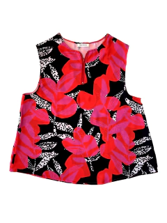 Top sin mangas Ikebana