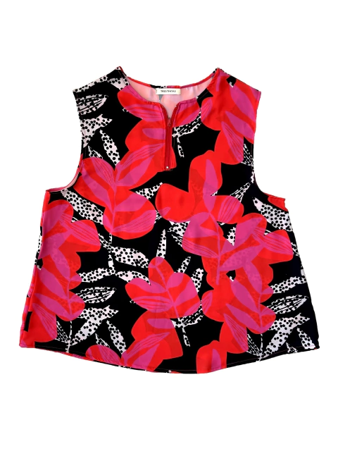 Top sin mangas Ikebana