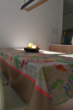 Mantel Pajaros Easy Clean - comprar online