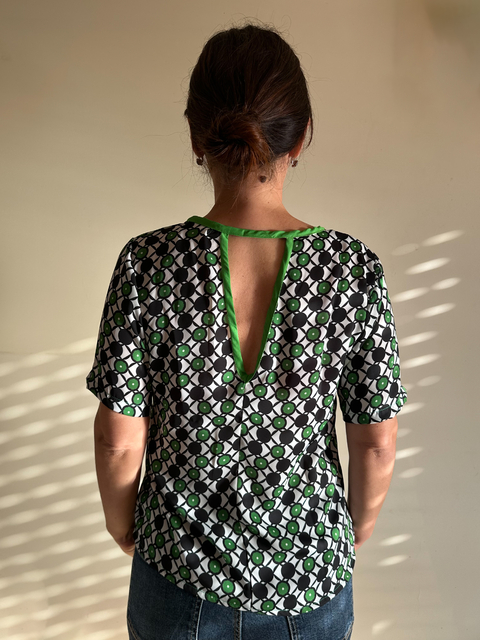 Top Ojal Vintage - comprar online