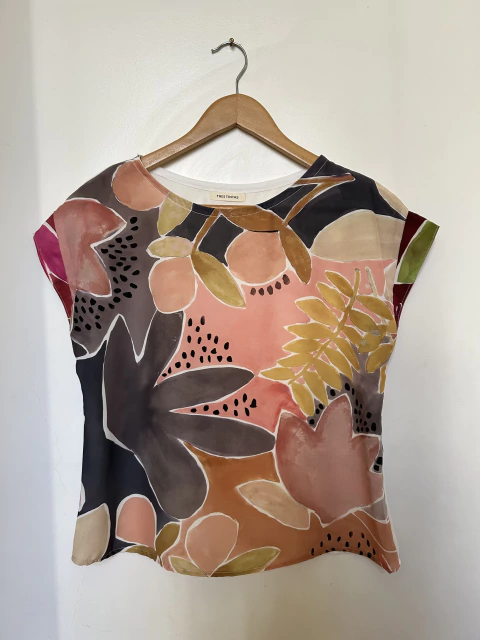 Top Brasil Peltre manga uva - comprar online