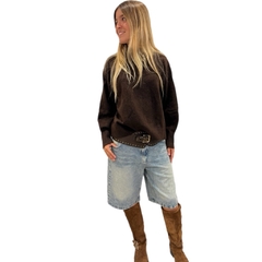 SWEATER GLASGOW CHOCOLATE - comprar online
