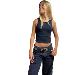 Musculosa Abril Negra - comprar online