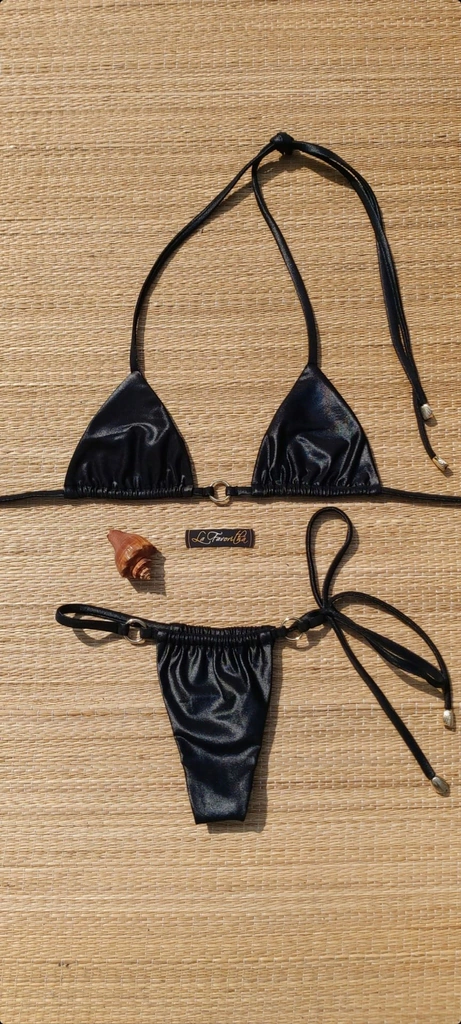 BIQUÍNI MALIBU ARGOLAS DOURADAS