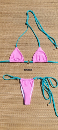 BIQUÍNI MALIBU ARGOLAS DOURADAS CANDY - comprar online