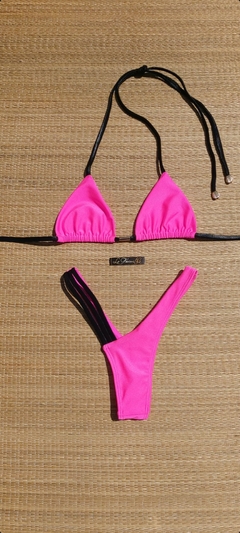 BIQUINI LUNA PINK/PRETO