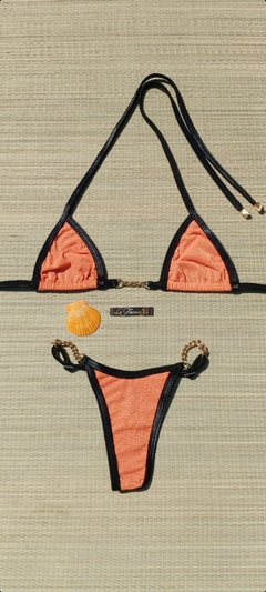 BIQUINI AVA LUREX CORAL CORRENTES