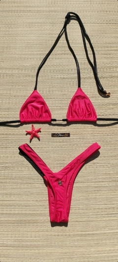 BIQUINI LUNA PRETO/VERMELHO - comprar online