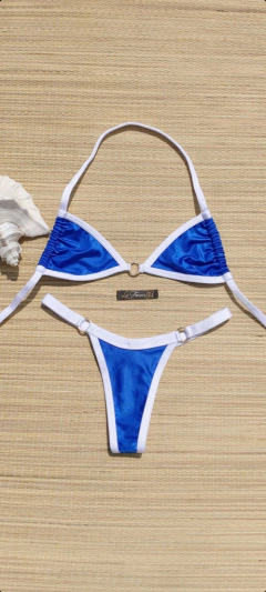 BIQUINI SUNSET AZUL/BRANCO na internet