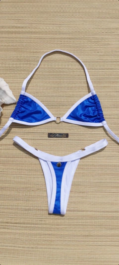 BIQUINI SUNSET AZUL/BRANCO - La Favorithá Biquinis 