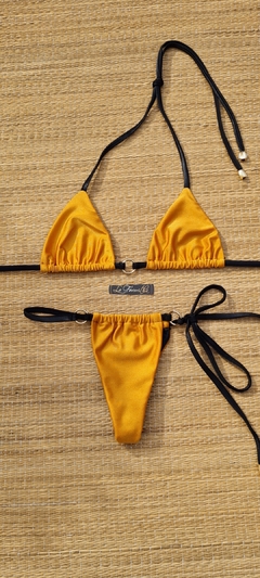 BIQUÍNI MALIBU ARGOLAS DOURADO