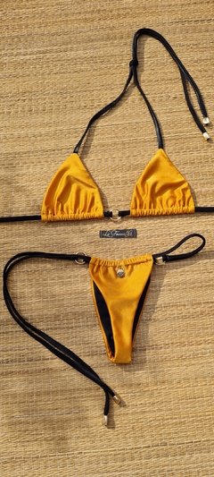 BIQUÍNI MALIBU ARGOLAS DOURADO - comprar online