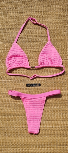 BIQUÍNI CORTININHA REGULADOR E CALCINHA REGULADOR ROSA - comprar online