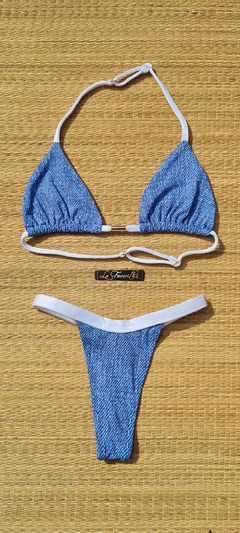 BIQUÍNI CORTININHA REGULADOR E CALCINHA REGULADOR JEANS - comprar online