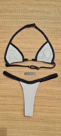 BIQUÍNI CORTININHA REGULADOR E CALCINHA FIO LUREX - comprar online